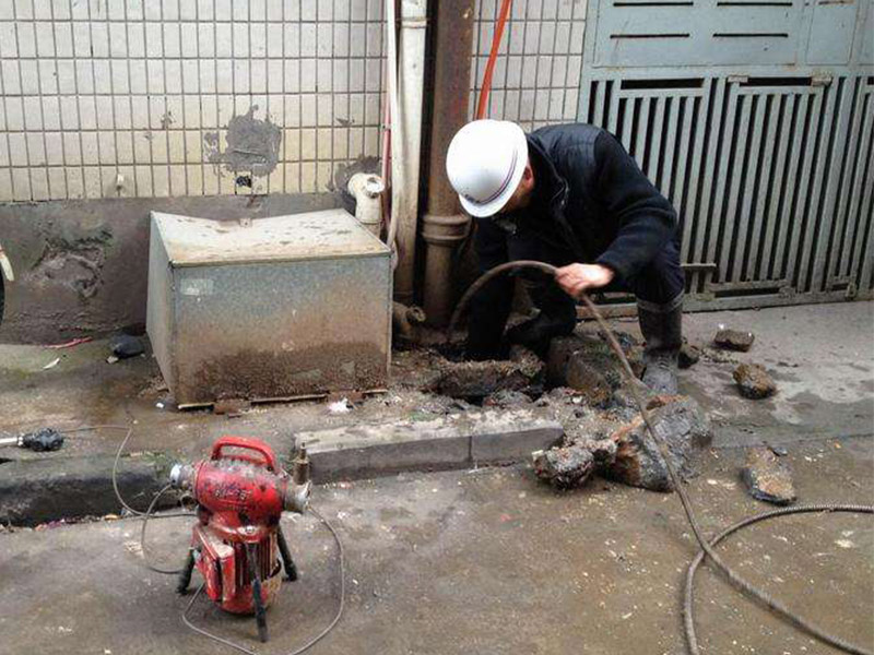 乐业疏通下水道-洗菜池疏通