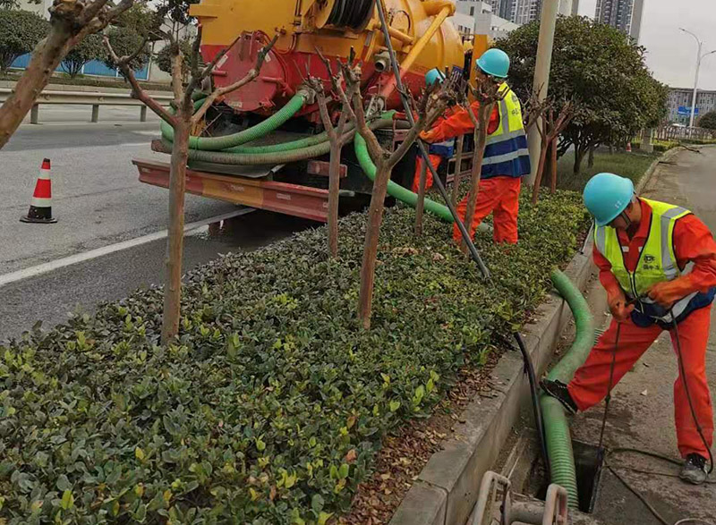 乐业市政管道清淤